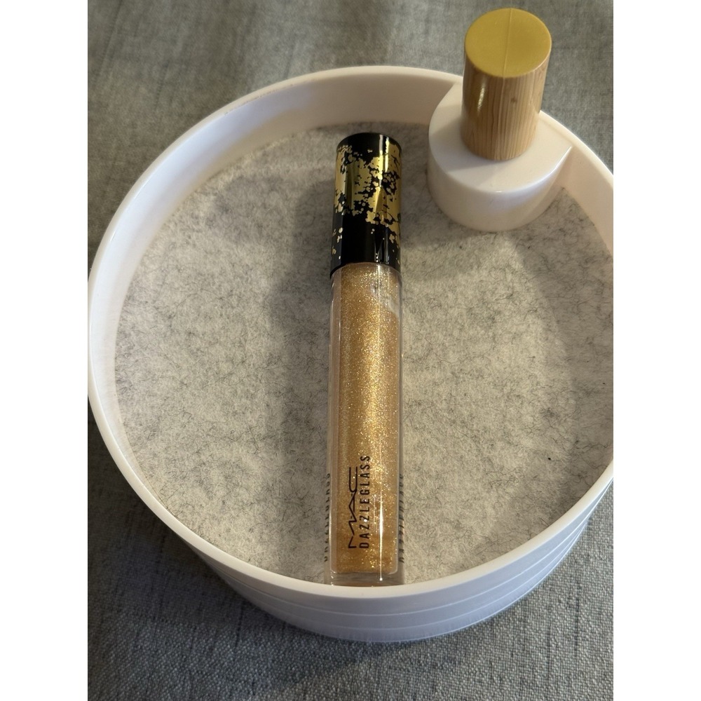 Mac Dazzleglass Sprinkled In Twinkle Full Size, No Box. Unused. Gold Sparkle